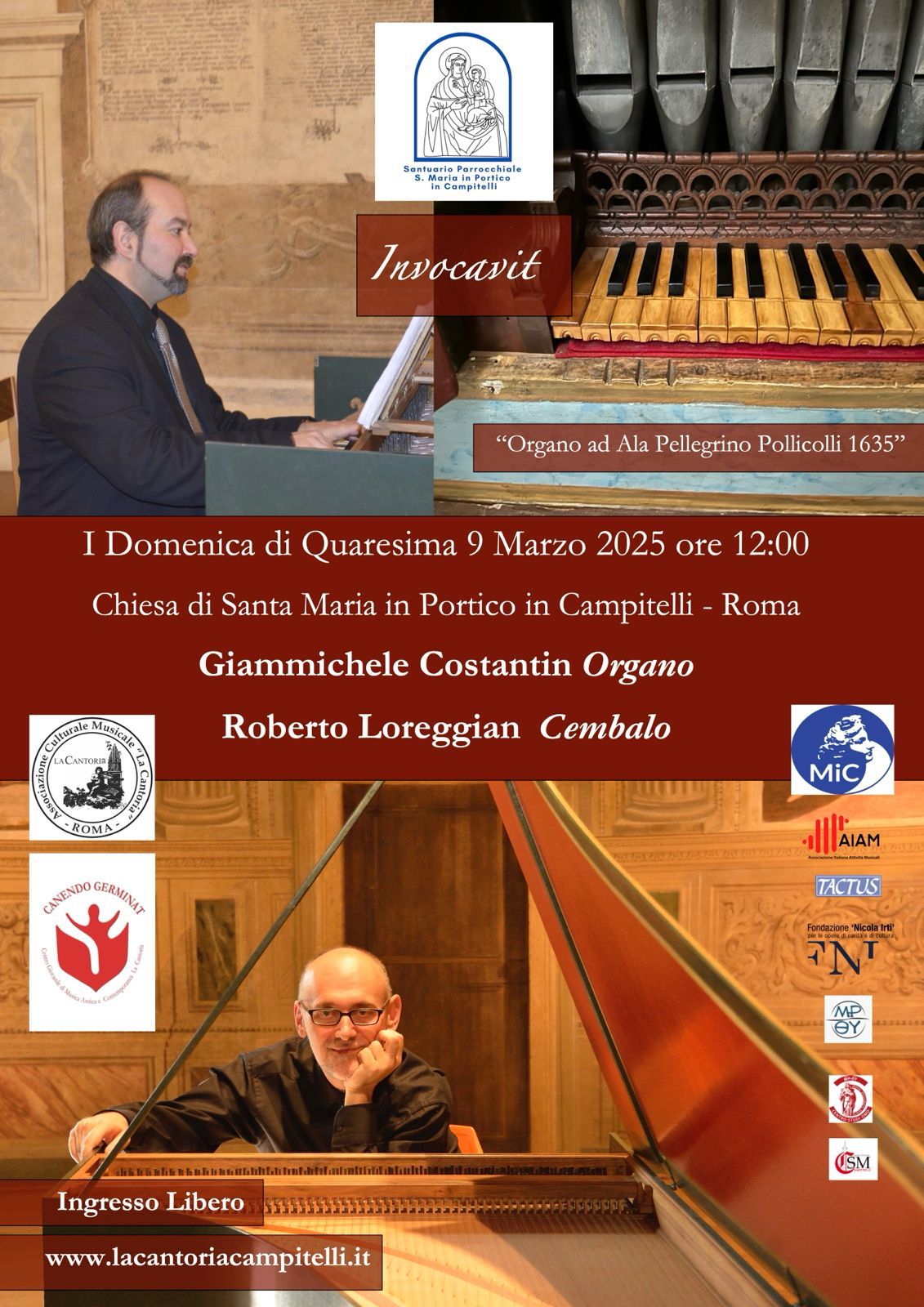 "Invocavit" - Echi d'Organo