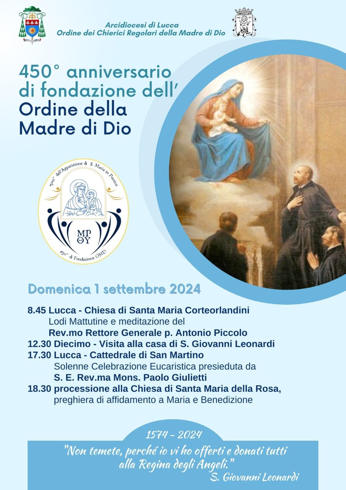 450° Fondazione OMD — 1 Settembre 2024