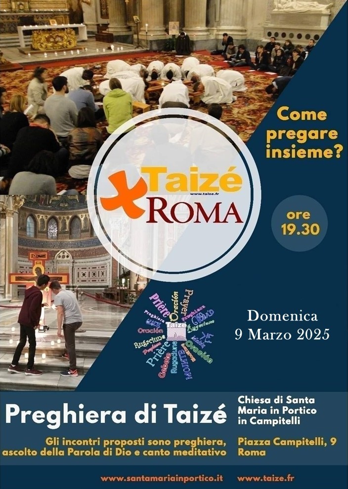 Preghiera di Taizé Marzo 2025