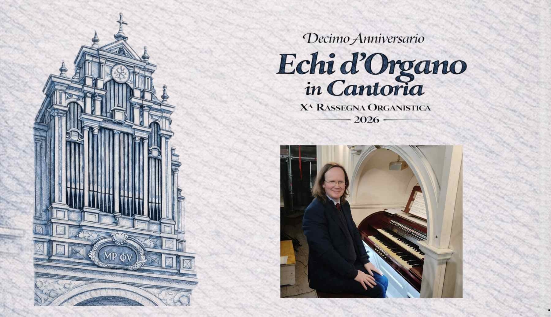 William Reynolds a Echi d’Organo: Musica e Presenza dello Spirito