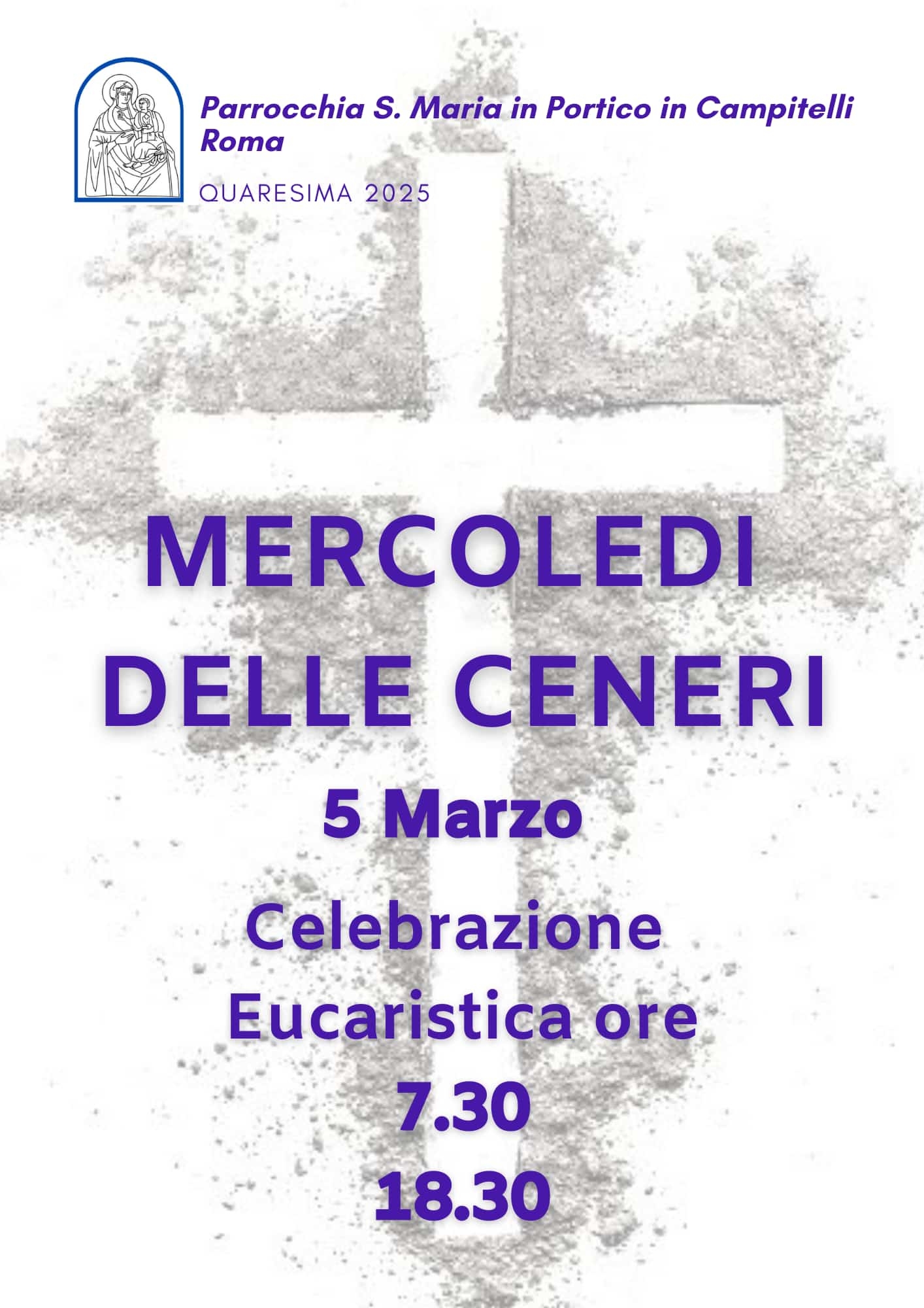 Mercoledì delle Ceneri: inizio della Quaresima