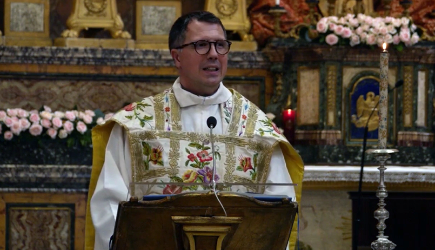 Don Pedretti per Santa Maria in Portico: “Dio continua a costruire sapientemente le nostre vite”